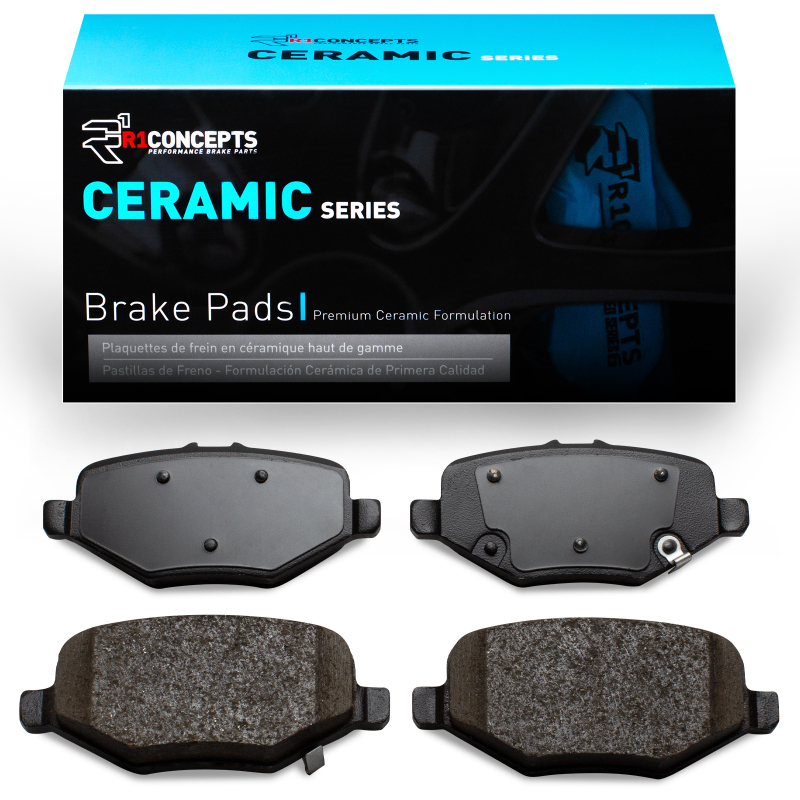 Ford Taurus Brake Pads - Rear - R1 Concepts - Ceramic - `13-`19